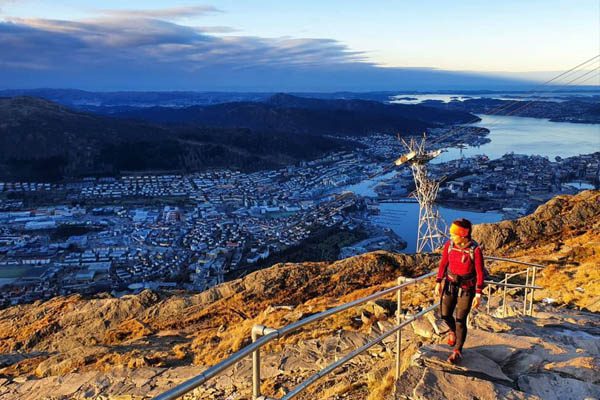 Mount Ulriken en Bergen
